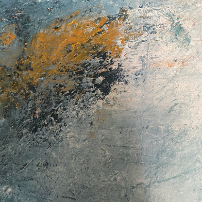 4 Quls - Modern Abstract Islamic calligraphy - Handmade on canvas - ARHP1106